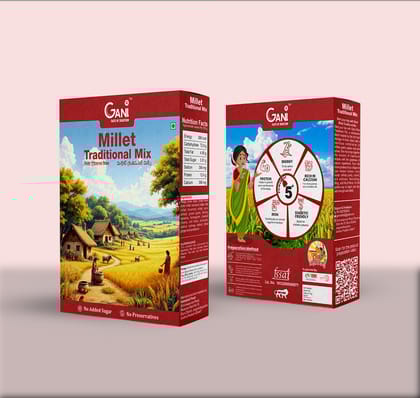 GANI Millet Traditional Mix with No Added Sugar & No Preservatives