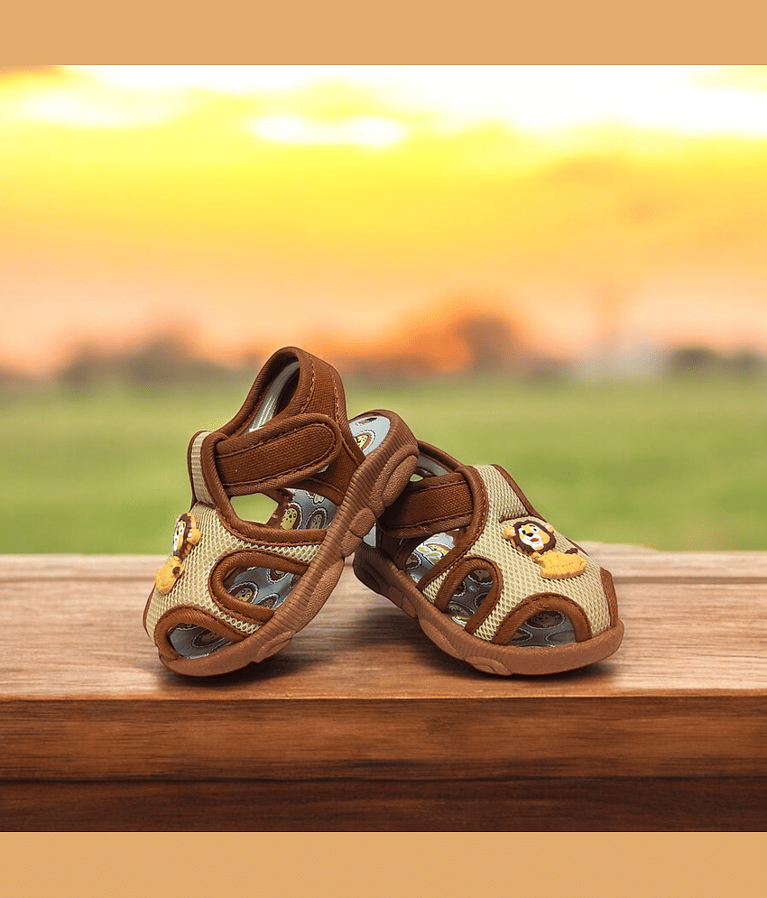 Coolz Kids Chu-Chu Sound Musical Sandals Coco-4 for Baby Boys and Girls Age 1-2 Years