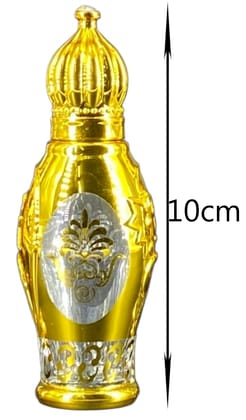 Mii Art Empty 10ml Golden Glass Bottles – Refillable Containers for DIY Perfume, Rose Water & Aromatherapy | Elegant Decorative Attar Vials 1 pcs Mii Art Empty 10ml Golden Glass Bottles – Refillable Containers for DIY Perfume, Rose Water & Aromatherapy | Elegant Decorative Attar Vials 1 pcs