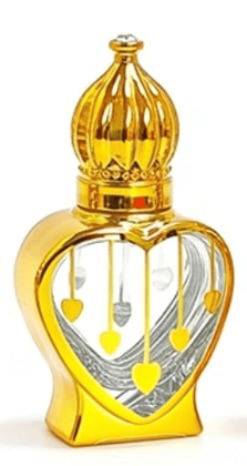 Mii Art 10ml Golden Glass Perfume Bottle – Elegant Refillable Attar Container for DIY Fragrance, Essential Oils & Rose Water – Decorative Empty Bottle (Pack of 1) Mii Art 10ml Golden Glass Perfume Bottle – Elegant Refillable Attar Container for DIY Fragrance, Essential Oils & Rose Water – Decorative Empty Bottle (Pack of 1)