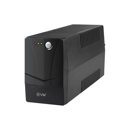 EVM Line Interactive UPS EPS720 – 600VA/360W Backup Power for CCTV, WiFi Routers, NVR/DVR, and PCs - 2 Years Warranty (EVM-EPS720)