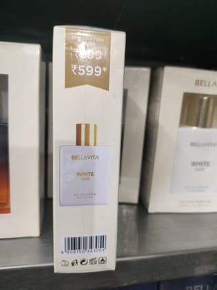 BELLAVITA White Oud Eau De Parfum, 100ml (3.4 fl.oz)