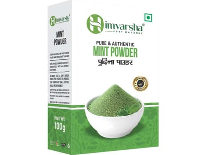 Himvarsha Just Natural Mint Powder - 100g