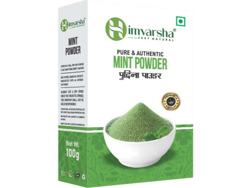 Himvarsha Just Natural Mint Powder - 100g