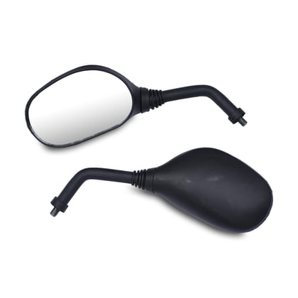 Varroc Shatter Proof Rear View Mirror for BAJJ Caliber 115 / CT-100 | Left Hand | High Visibility Glass | OEM Quality | Pack of 1 Varroc Shatter Proof Rear View Mirror for BAJJ Caliber 115 / CT-100 | Left Hand | High Visibility Glass | OEM Quality | Pack of 1