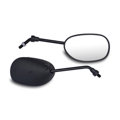 Varroc Shatter Proof Rear View Mirror for BAJJ Pulsar 135 XCED 135 | Right Hand | High Visibility Glass | OEM Quality | Pack of 1