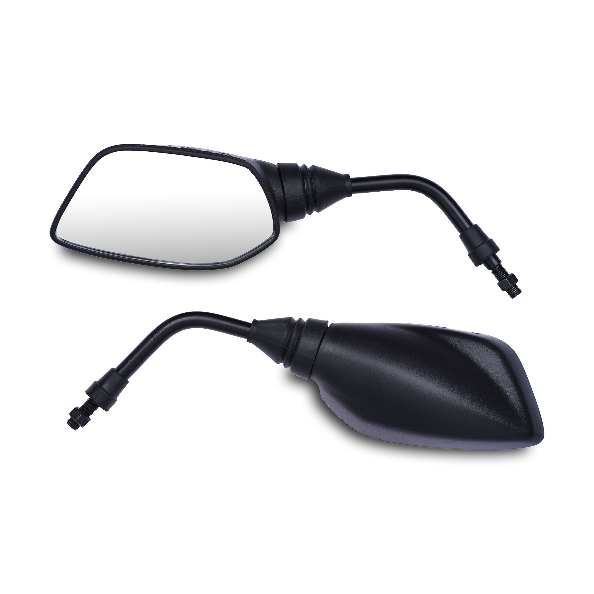 Varroc Shatter Proof Rear View Mirror for BAJJ Avenger Street 150 | Right Hand | High Visibility Glass | OEM Quality | Pack of 1