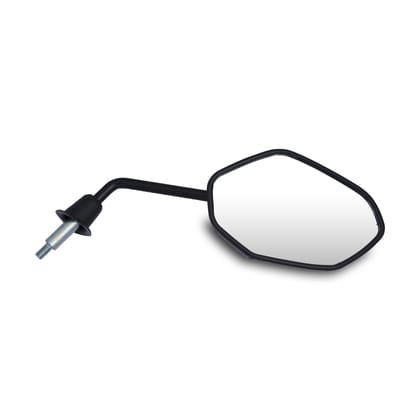 Varroc Shatter Proof Rear View Mirror for Yamaha FZ16 FZS | Left Hand | Without Adaptor | Pack of 1