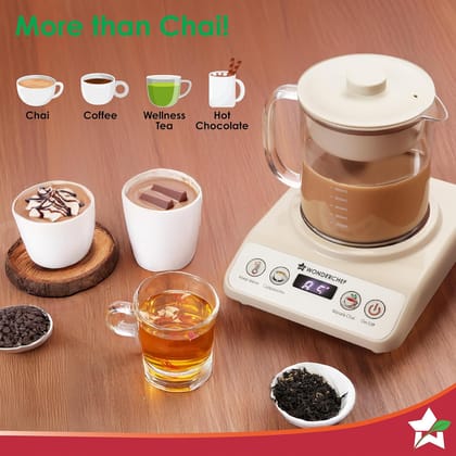 Wonderchef Chai Magic, Fully Automatic Tea & Cappuccino Maker