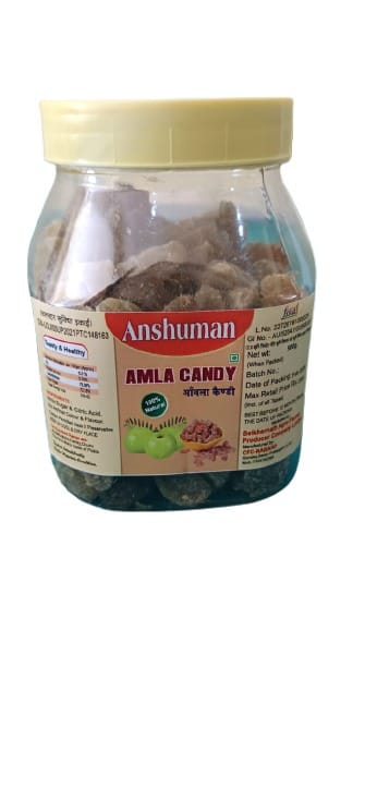 Anshuman 100% Natural Amla Candy - Tasty & Healthy Indian Gooseberry Treat