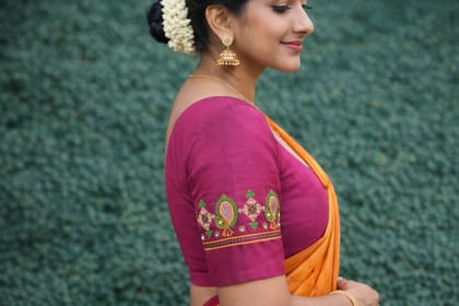 Traditional embroidered back design Traditional embroidered back design