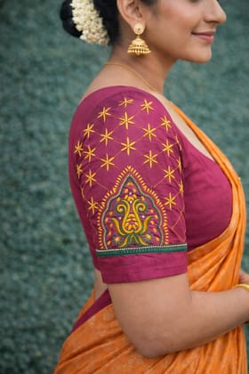 Shahi Jaal Embroidered Blouse Shahi Jaal Embroidered Blouse