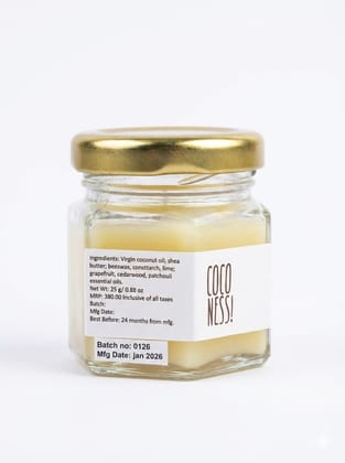 Coconess Natural Deodorant For Unisex, Cedar & Lime, 25G, Gel, fresh