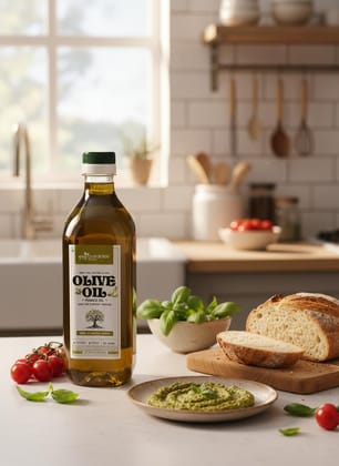 Weguarantee Naturals Pomace Olive Oil 1L | Healthy Everyday Cooking Oil | Low Saturated Fat, Rich in MUFA | Imported from Spain
