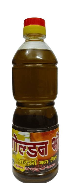 Premium Kachi Ghani Mustard Oil with Vitamins A & D