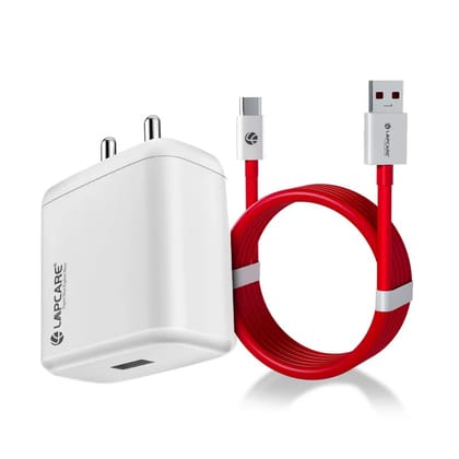 Lapcare THURSTY USB Supervooc 100W Multi Wall Charger With USB to Type-C Inside Cable (LQW-413)