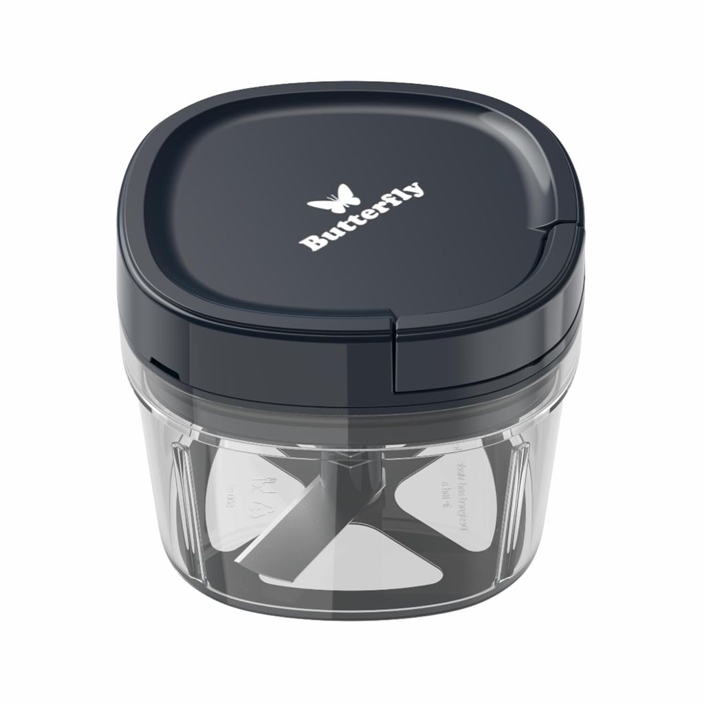 Butterfly Premium Plastic Vegetable Chopper 600 ml Blue