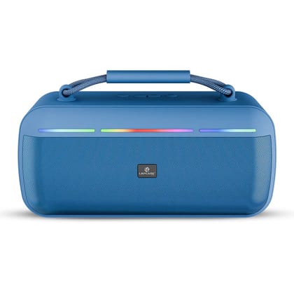LAPCARE Roxx 30W Portable Party Speaker with RGB Lights & TWS Function - Blue (AXM-001)