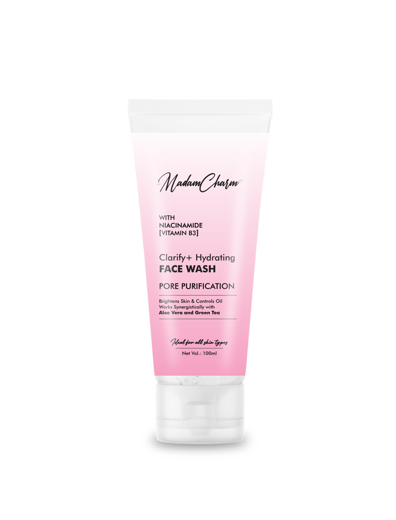MadamCharm Niacinamide Anti-Acne Face Wash with Vitamin B3, 100ml