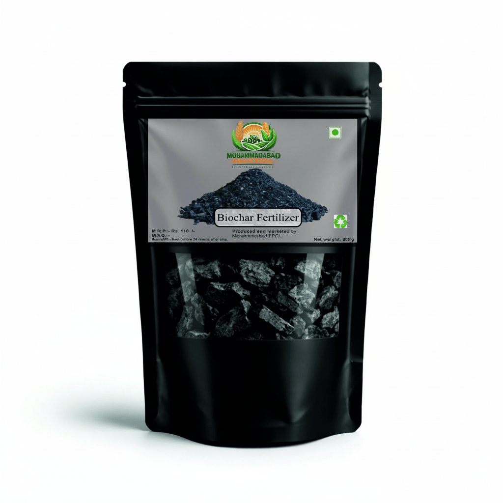 Biochar Fertilizer for Enhanced Soil Health and Plant Growth