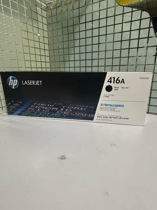HP 416A Black Original LaserJet Toner Cartridge (~2,400 pages)