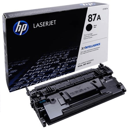 HP 87A CF287A Black Original LaserJet Toner Cartridge HP 87A CF287A Black Original LaserJet Toner Cartridge