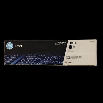 HP 181A Blk Original Laser Toner Crtg