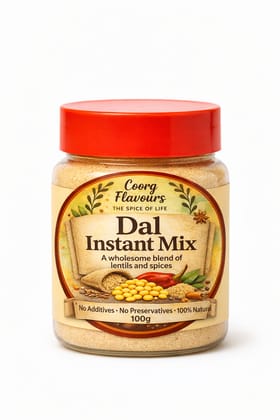 Coorg Flavours Dal Instant Mix with Lentils & Spices, 100g