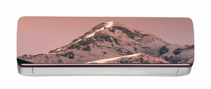 DreamKraft Beautiful Mountains View AC Sticker (Multicolor PVC Vinyl, 30cm X 91cm)