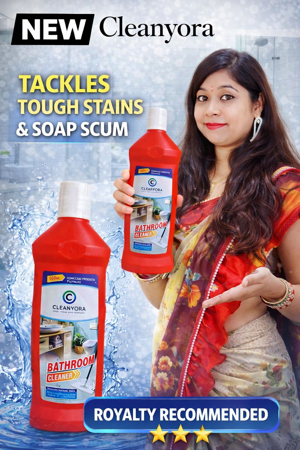  Cleanyora Bathroom Cleaner