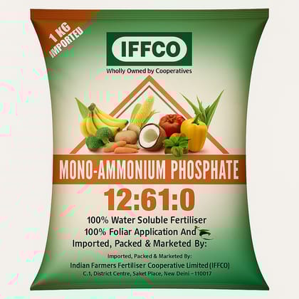 IFFCO Mono-Ammonium Phosphate 12:61:0 Water Soluble Fertilizer