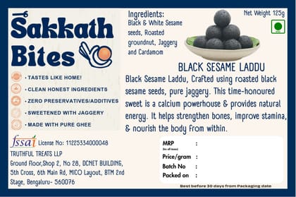 Black Sesame Laddoo