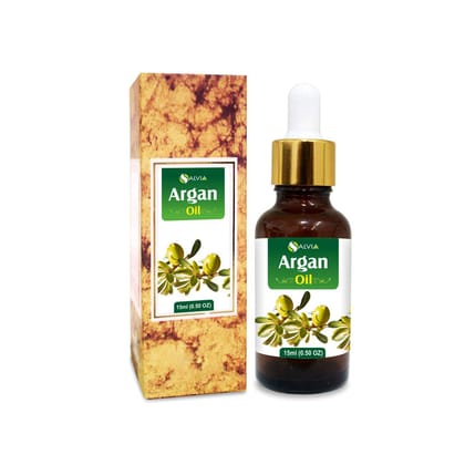 salvia Undiluted Uncut Essential Argan Oil with Dropper,15 ml salvia Undiluted Uncut Essential Argan Oil with Dropper,15 ml - Clear / 15 ml (Pack of 1)