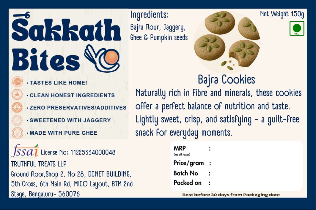 Bajra Cookies