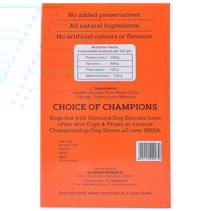 Glenand Dog Chicken Bikkis 3kg
