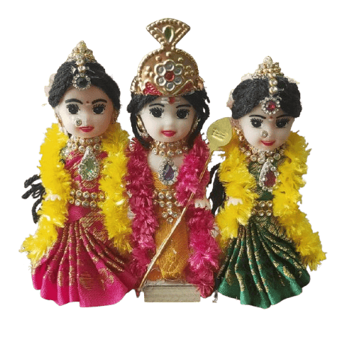 Mini Murugan Doll With Pair