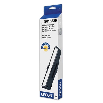 Epson S015329 FX-890 Fabric Ribbon -Cartridge (Black) Epson S015329 FX-890 Fabric Ribbon -Cartridge (Black)