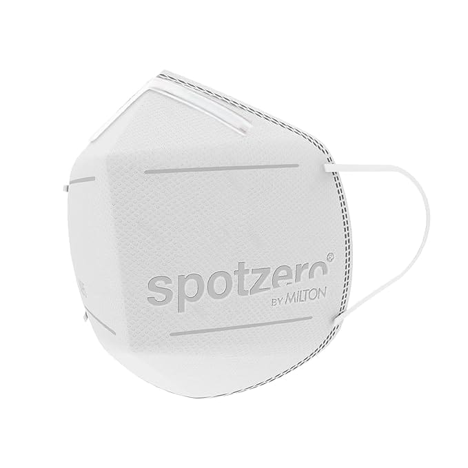 Spotzero By Milton N-95 Mask Pack of 20, White