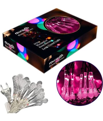 MIRADH - Pink 3Mtr String Light ( Pack of 1 )