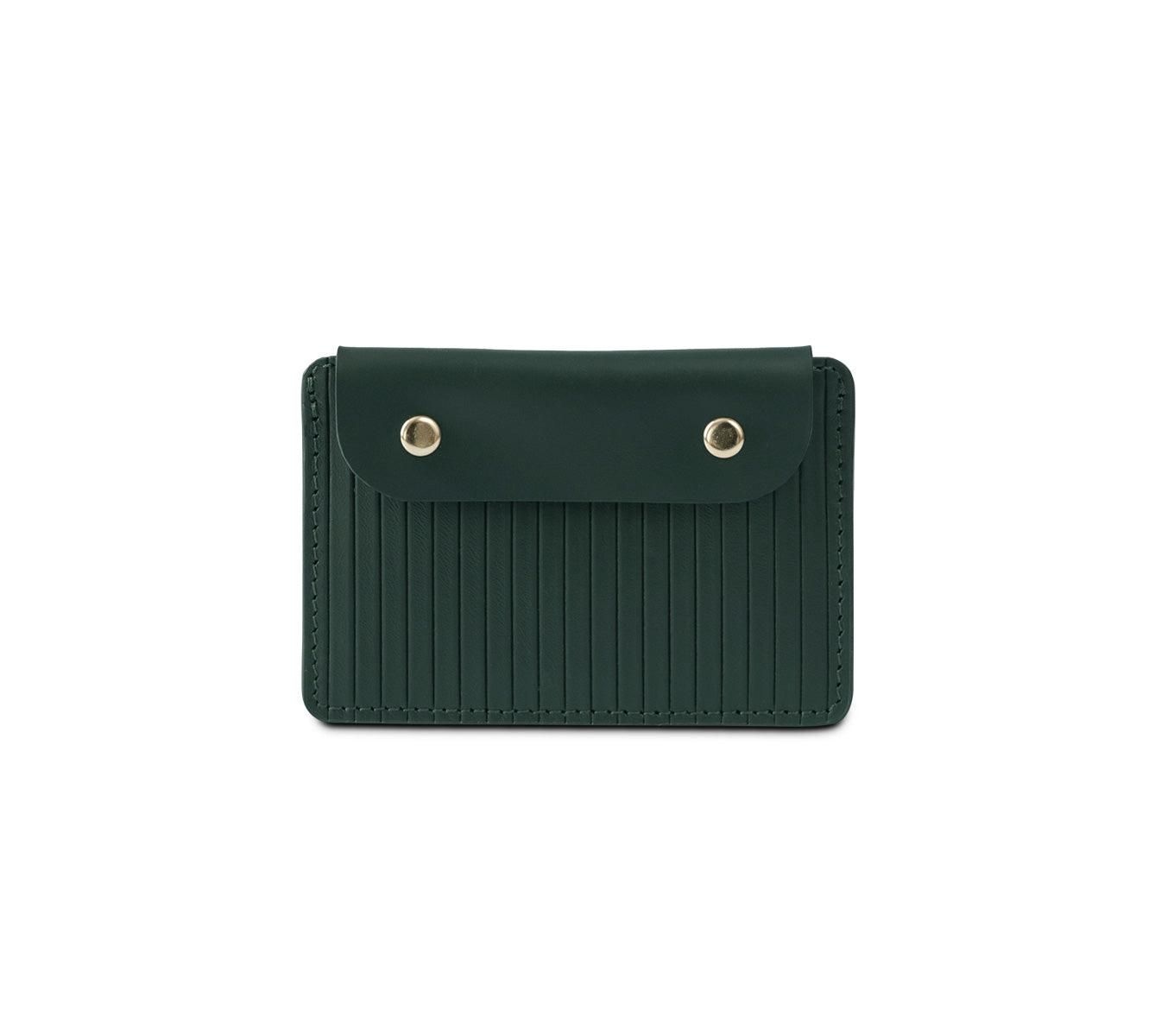 QUINN CARD CASE-GREEN