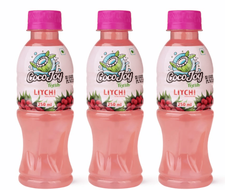 Cocojoy Fresh Litchi Drink 250ml (Pack of 3)