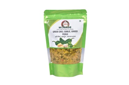 MOMADE GREEN CHILLI GINDER GARLIC PICKLE