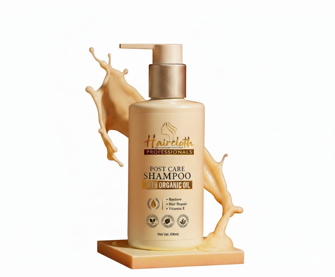 Haircloth Professionals Post Care Shampoo 300ML – Repair, Hydrate & Add Volume for All Hair Types