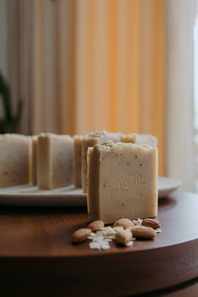 Almond Honey & Oatmeal Luxury Cold Process Soap