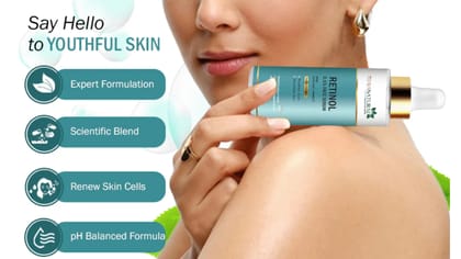 Advanced Retinol Anti-Aging Face Serum (Pack of 2) – Skin Renewing & Resurfacing Formula for Wrinkles, Fine Lines & Acne Scars | Youthful Radiance & Firming Treatment for Men & Women