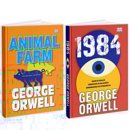 1984 and Animal Farm Set of 2 - George Orwell Classic – Paperback Edition 1984 and Animal Farm Set of 2 - George Orwell Classic – Paperback Edition