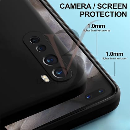 V3Deals Premium Silicon Mobile Cover Compatible for OnePlus Nord 5G | Camera Bump Protection, Shockproof Soft Flexible Back Case | Matte Finish
