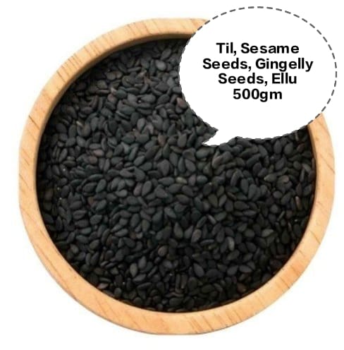 Til, Sesame Seeds, Gingelly Seeds, Ellu 500gm