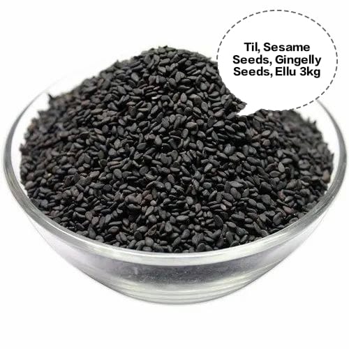 Til, Sesame Seeds, Gingelly Seeds, Ellu 3kg