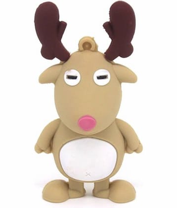 Pankreeti PKT626 Deer 32GB USB 2.0 Fancy Pendrive Pack of 1
